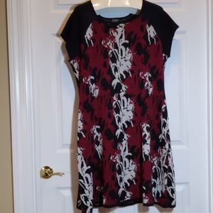 Taylor Woman, Fit and Flare Sweater Dress, 2X